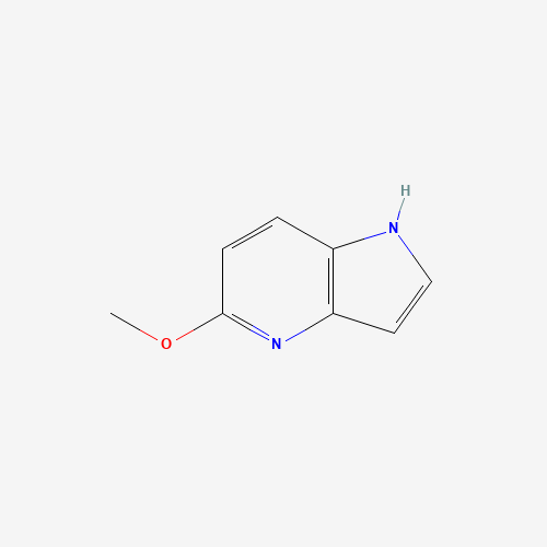 5-METHOXY-1H-PYRROLO[3,2-B]PYRIDINE (CAS: 17288-40-3) - Chemical Structure and Molecular Formula 