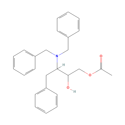 ACETIC ACID (2R,3S)-3-DIBENZYLAMINO-2-HYDROXY-4-PHENYLBUTYL ESTER (CAS: 871948-95-7) - Related Chemical Product