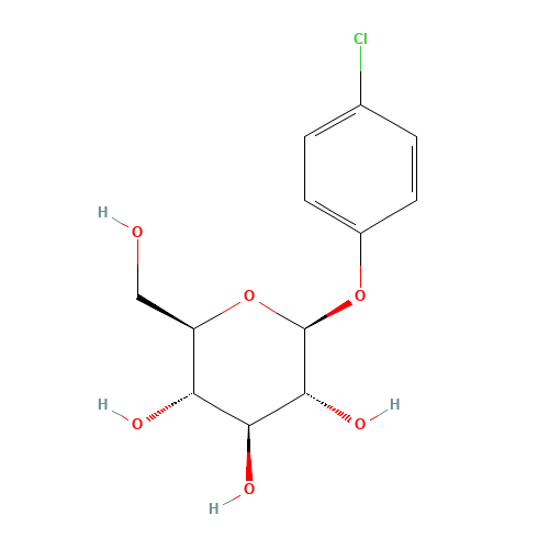4'-CHLOROPHENYL-BETA-D-GLUCOPYRANOSIDE (CAS: 4756-30-3) - Related Chemical Product