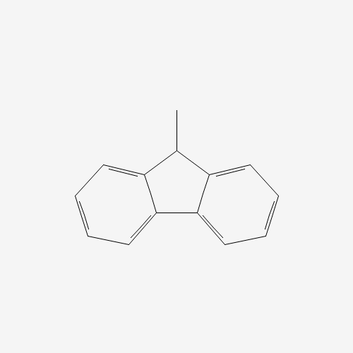 9-METHYLFLUORENE (CAS: 2523-37-7) - Chemical Structure and Molecular Formula 