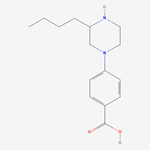 1-(4-carboxyphenyl)-3-n-butyl piperazine (CAS: 1131622-30-4) - Related Chemical Product