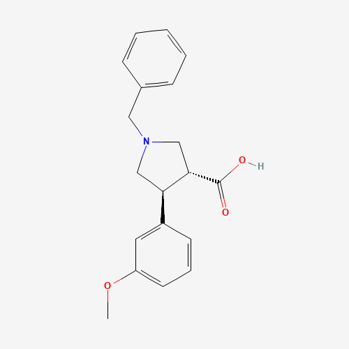 1-BENZYL-4-(3-METHOXY-PHENYL)-PYRROLIDINE-3-CARBOXYLIC ACID (CAS: 939757-61-6) - Related Chemical Product