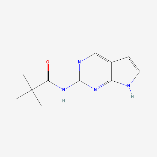N-(7H-pyrrolo[2,3-d]pyrimidin-2-yl)pivalamide (CAS: 1184918-72-6) - Related Chemical Product