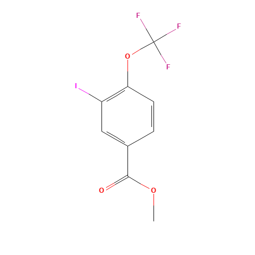 methyl 3-iodo-4-(trifluoromethoxy)benzoate (CAS: 1131614-65-7) - Related Chemical Product