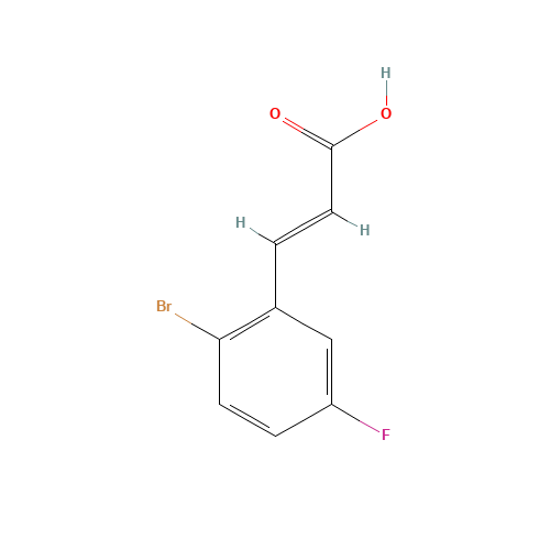 2-BROMO-5-FLUOROCINNAMIC ACID (CAS: 202865-70-1) - Related Chemical Product