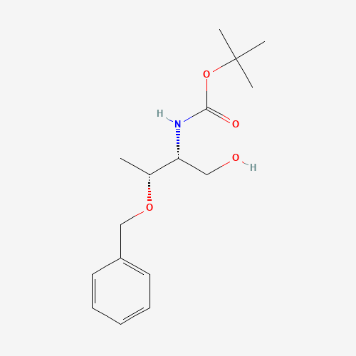 BOC-THR(BZL)-OL (CAS: 133565-43-2) - Chemical Structure and Molecular Formula 