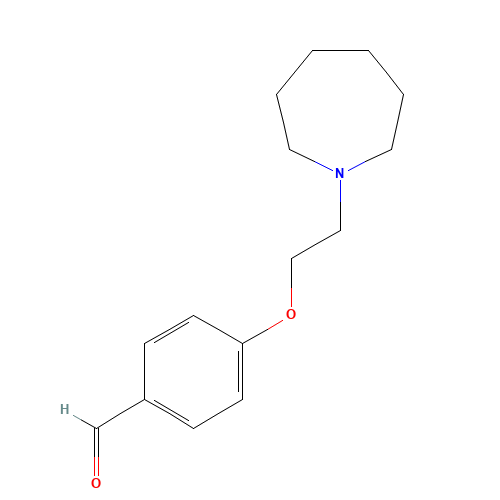 4-(2-(azepan-1-yl)ethoxy)benzaldehyde (CAS: 223251-09-0) - Related Chemical Product