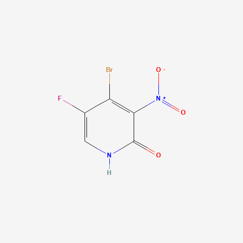 4-BROMO-5-FLUORO-2-HYDROXY-3-NITROPYRIDINE (CAS: 884495-02-7) - Related Chemical Product