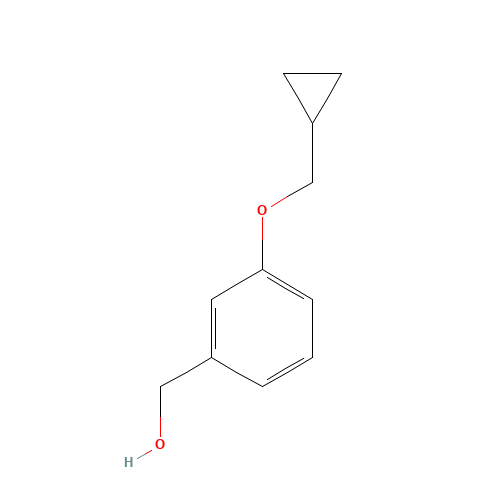 (3-(cyclopropylmethoxy)phenyl)methanol (CAS: 411229-88-4) - Related Chemical Product