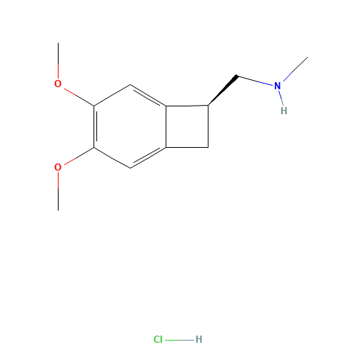 (1S)-4,5-Dimethoxy-1-[(methylamino)methyl]benzocyclobutane hydrochloride (CAS: 866783-13-3) - Related Chemical Product