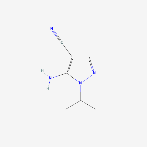 1H-Pyrazole-4-carbonitrile,5-amino-1-(1-methylethyl)-(9CI) (CAS: 21254-23-9) - Related Chemical Product