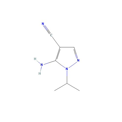 1H-Pyrazole-4-carbonitrile,5-amino-1-(1-methylethyl)-(9CI) (CAS: 21254-23-9) - Related Chemical Product