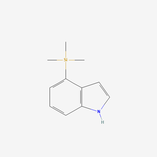 4-(TRIMETHYLSILYL)-1H-INDOLE (CAS: 82645-11-2) - Related Chemical Product