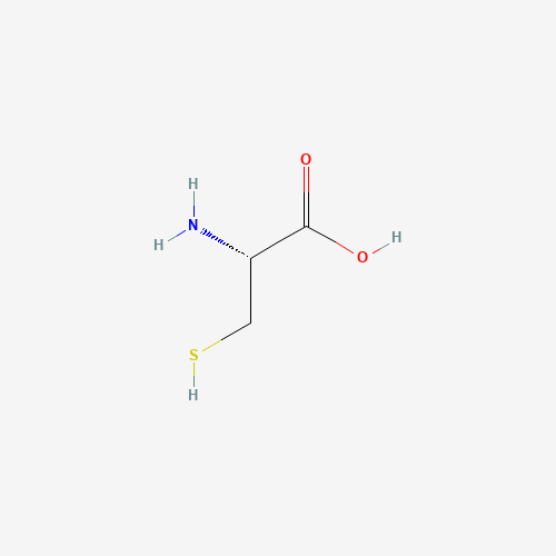 CYSTEINE (CAS: 4371-52-2) - Chemical Structure and Molecular Formula 