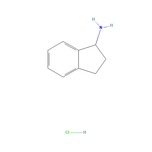 1-AMINOINDANE HYDROCHLORIDE (CAS: 70146-15-5) - Related Chemical Product