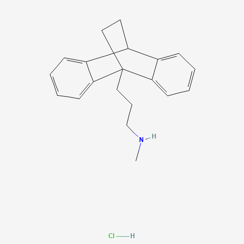 Maprotiline hydrochloride (CAS: 10347-81-6) - Chemical Structure and Molecular Formula 