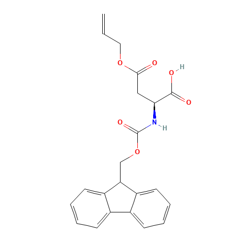 FMOC-ASP(OALL)-OH (CAS: 146982-24-3) - Related Chemical Product