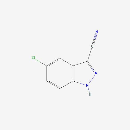 5-CHLORO-1H-INDAZOLE-3-CARBONITRILE (CAS: 29646-35-3) - Related Chemical Product