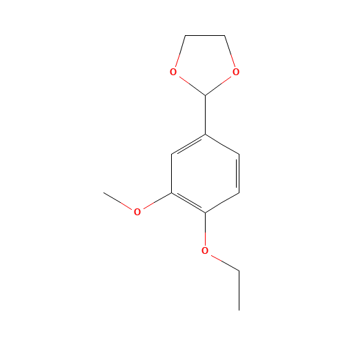 4-Ethoxy-3-methoxybenzaldehydeethyleneacetal (CAS: 52987-93-6) - Related Chemical Product