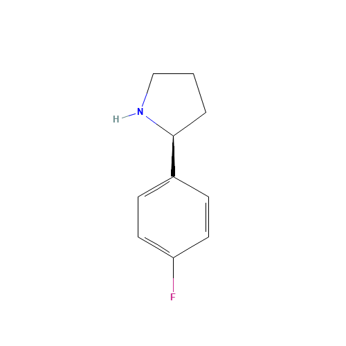 (S)-2-(4-Fluorophenyl)pyrrolidine (CAS: 298690-90-1) - Related Chemical Product