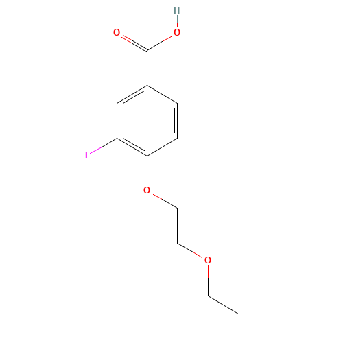 4-(2-ethoxyethoxy)-3-iodobenzoic acid (CAS: 1131614-52-2) - Related Chemical Product