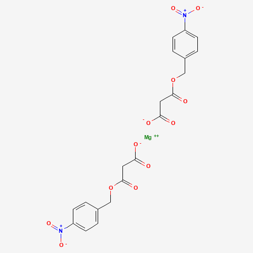 Magnesium mono-p-nitrobenzyl malonate (CAS: 83972-01-4) - Chemical Structure and Molecular Formula 