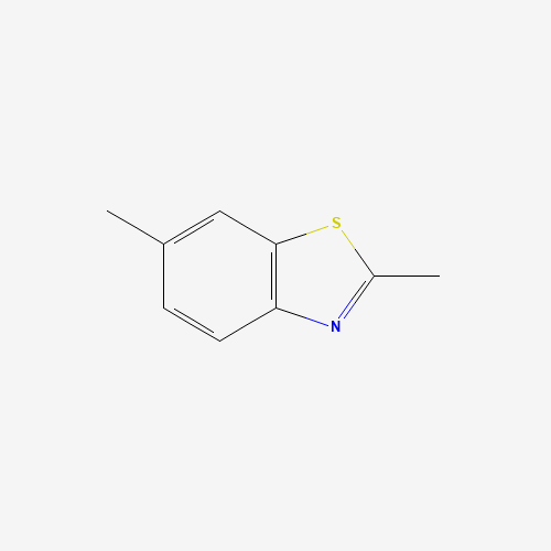 2,6-dimethylbenzothiazole (CAS: 2941-71-1) - Chemical Structure and Molecular Formula 