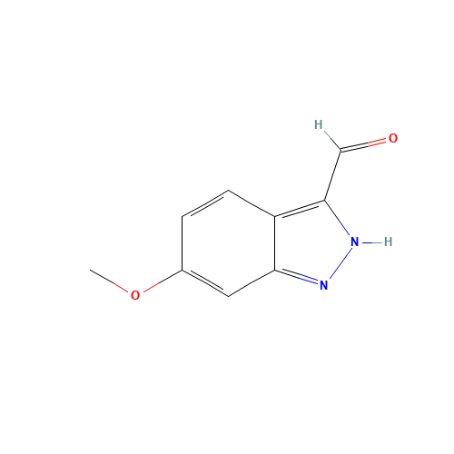 6-METHOXY-1H-INDAZOLE-3-CARBALDEHYDE (CAS: 518987-37-6) - Related Chemical Product