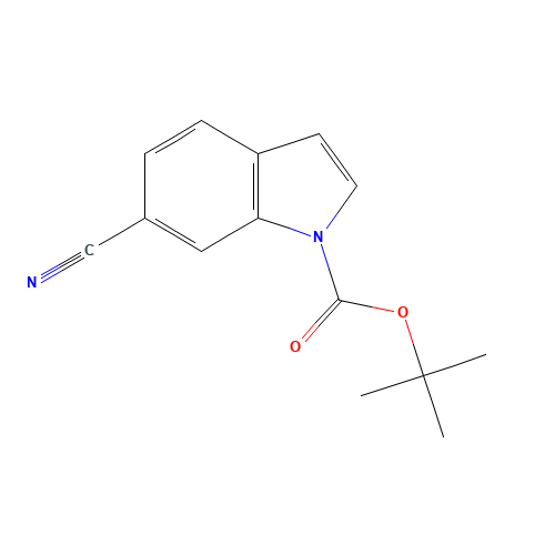 6-CYANO-1H-INDOLE,N-BOC PROTECTED 98 (CAS: 889676-34-0) - Related Chemical Product
