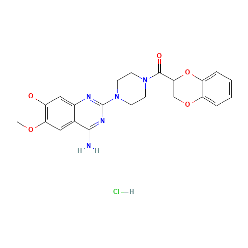 Doxazosin hydrochloride (CAS: 70918-01-3) - Related Chemical Product