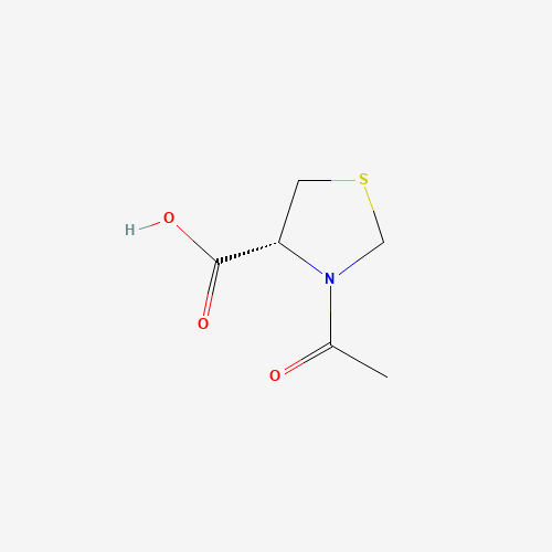 N-Acetyl-L-thioproline (CAS: 54323-50-1) - Chemical Structure and Molecular Formula 