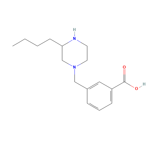 1-(3-carboxyphenyl methyl)-3-n-butyl piperazine (CAS: 1131622-34-8) - Related Chemical Product