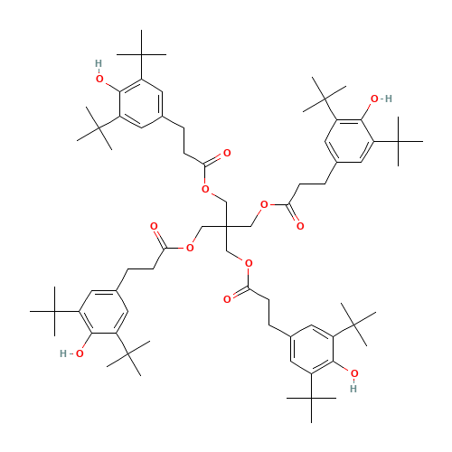 Pentaerythritol tetrakis(3-(3,5-di-tert-butyl-4-hydroxyphenyl)propionate) (CAS: 6683-19-8) - Related Chemical Product