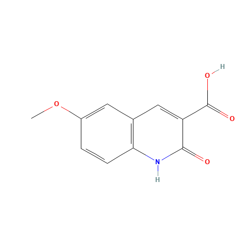 2-HYDROXY-6-METHOXY-QUINOLINE-3-CARBOXYLIC ACID (CAS: 154386-35-3) - Related Chemical Product