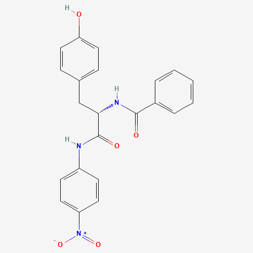 BZ-TYR-PNA (CAS: 6154-45-6) - Chemical Structure and Molecular Formula 