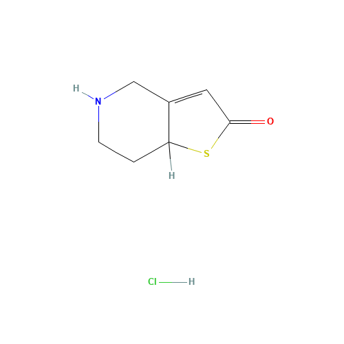 5,6,7,7a-Tetrahydrothieno[3,2-c]pyridine-2(4H)-one hydrochloride (CAS: 115473-15-9) - Related Chemical Product