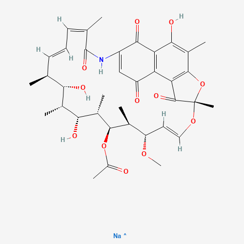 rifamycin S sodium (CAS: 133956-65-7) - Related Chemical Product