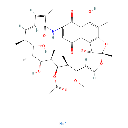 rifamycin S sodium (CAS: 133956-65-7) - Related Chemical Product