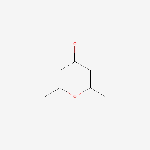 2,6-DIMETHYLTETRAHYDRO-4H-PYRAN-4-ONE chemical structure 2,6-DIMETHYLTETRAHYDRO-4H-PYRAN-4-ONE (CAS: 1073-79-6) - Chemical Structure and Molecular Formula