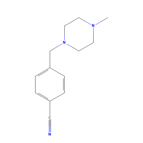 4-(4-METHYLPIPERAZIN-1-YLMETHYL)BENZONITRILE (CAS: 125743-63-7) - Related Chemical Product
