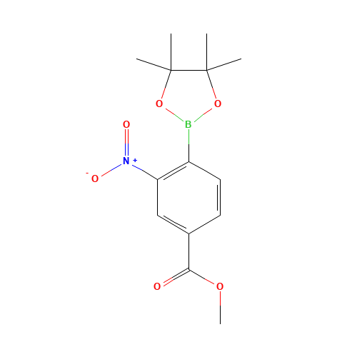 Methyl 3-nitro-4-(4,4,5,5-tetramethyl-1,3,2-dioxaborolan-2-yl)benzoate (CAS: 957065-97-3) - Related Chemical Product