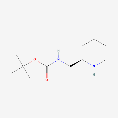(R)-PIPERIDIN-2-YLMETHYL-CARBAMIC ACID TERT-BUTYL ESTER chemical structure (R)-PIPERIDIN-2-YLMETHYL-CARBAMIC ACID TERT-BUTYL ESTER (CAS: 139004-96-9) - Chemical Structure and Molecular Formula