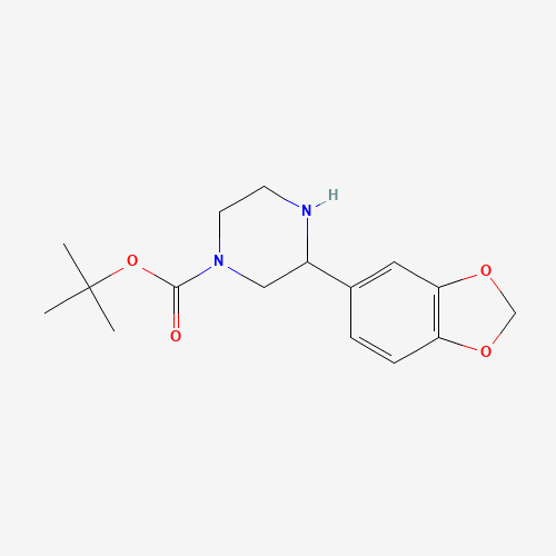 3-BENZO[1,3]DIOXOL-5-YL-PIPERAZINE-1-CARBOXYLIC ACID TERT-BUTYL ESTER (CAS: 886769-95-5) - Related Chemical Product
