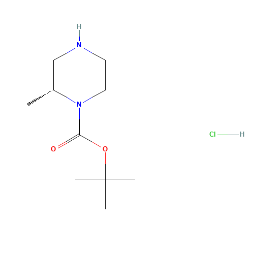 (R)-tert-butyl 2-methylpiperazine-1-carboxylate hydrochloride (CAS: 1000853-53-1) - Related Chemical Product