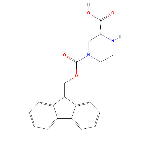 4-Fmoc-Piperazine-2-(R)-carboxylic acid (CAS: 747393-31-3) - Related Chemical Product