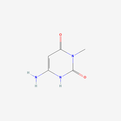 6-Amino-3-methyluracil (CAS: 21236-97-5) - Chemical Structure and Molecular Formula 