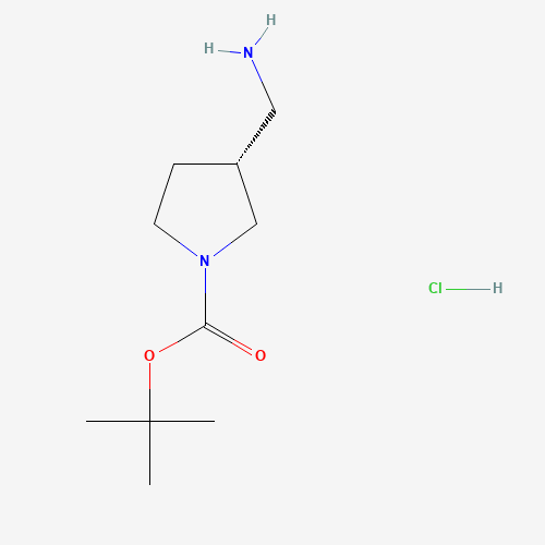(R)-1-Boc-3-Aminomethylpyrrolidine-HCl (CAS: 916214-31-8) - Related Chemical Product