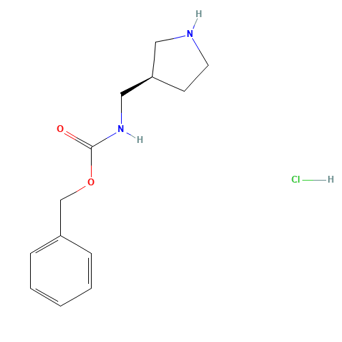 R-3-(CBZ-AMINOMETHYL)-PYRROLIDINE-HCl (CAS: 872715-15-6) - Related Chemical Product