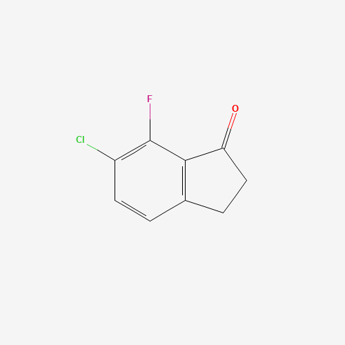 6-chloro-7-fluoro-2,3-dihydro-1H-inden-1-one (CAS: 1179361-81-9) - Related Chemical Product