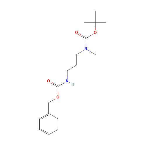 1-N-BOC-amino-1-N-methyl-3-N-CBZ-amino-propane (CAS: 1131594-82-5) - Related Chemical Product